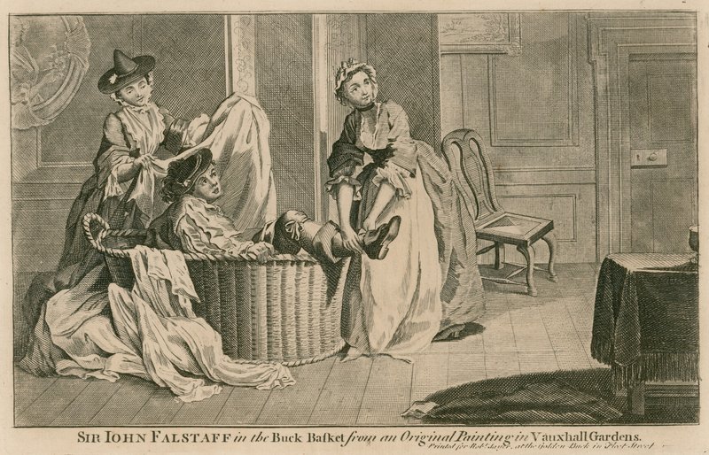 Sir John Falstaff, Londra