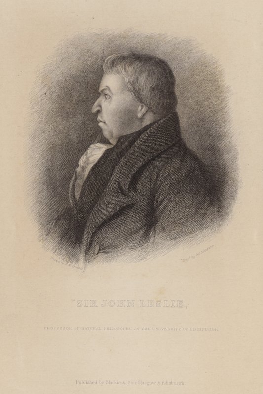 Sir John Leslie by English School