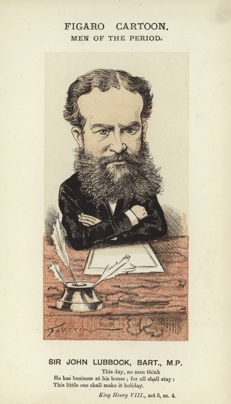 Sir John Lubbock, İngiliz politikacı by English School