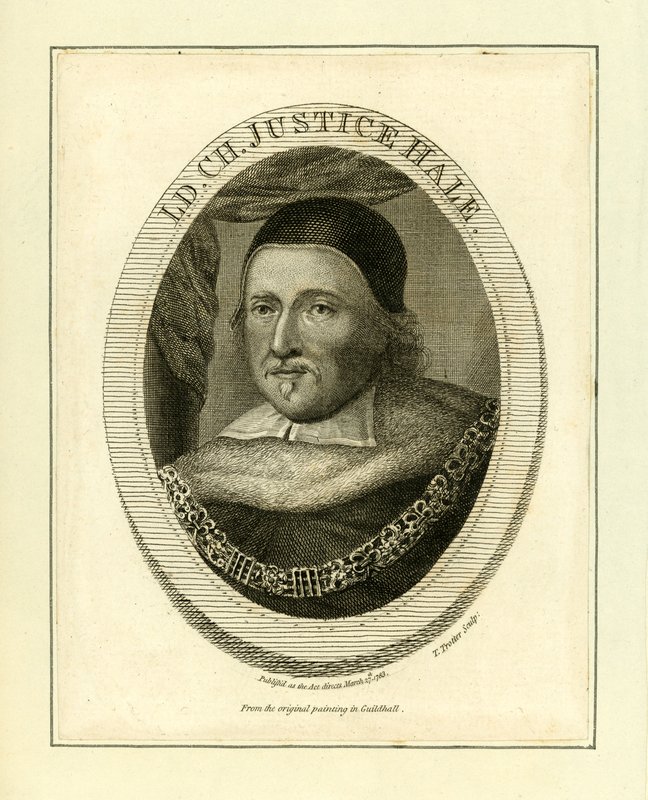 Sör Matthew Hale by English School
