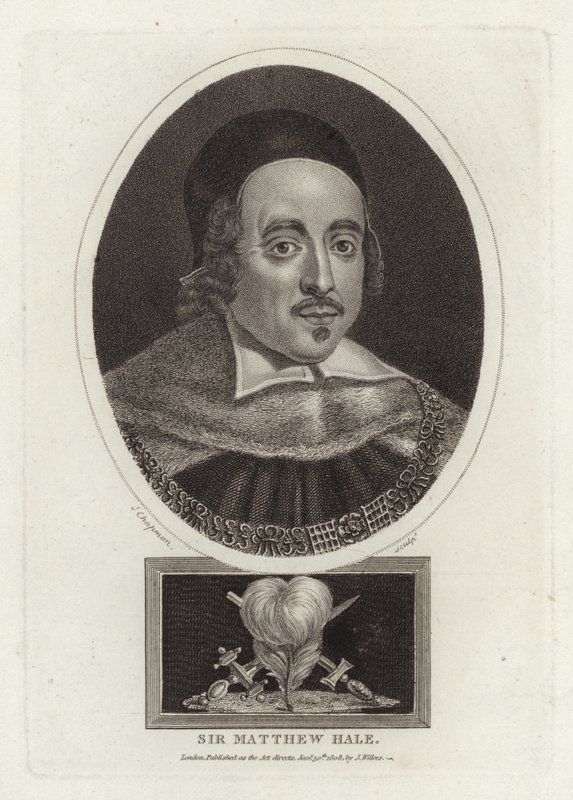 Sör Matthew Hale by English School