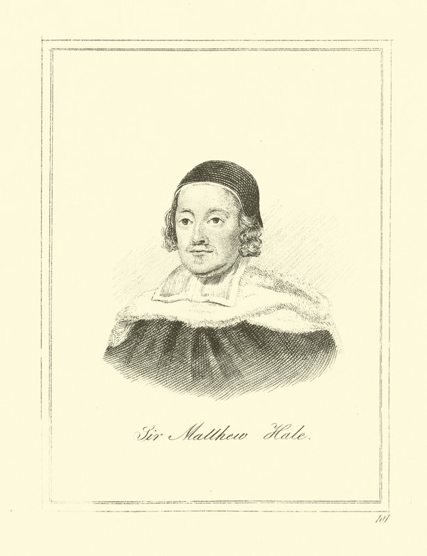 Sör Matthew Hale by English School