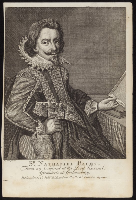Sör Nathaniel Bacon by English School