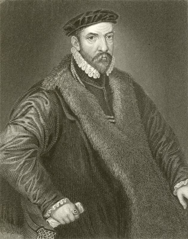 Sör Nicholas Bacon by English School