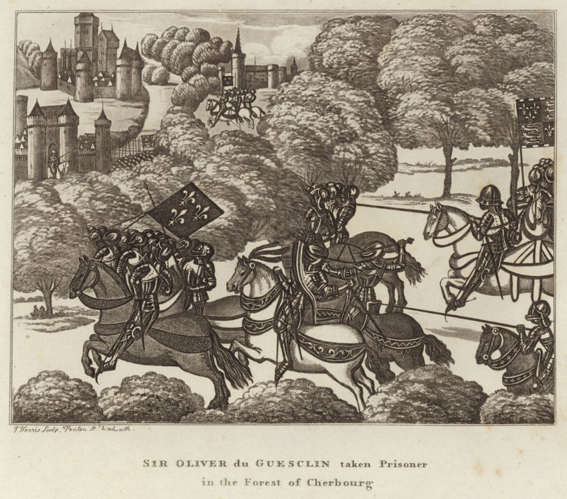 Sir Oliver du Guesclin, Cherbourg Ormanı