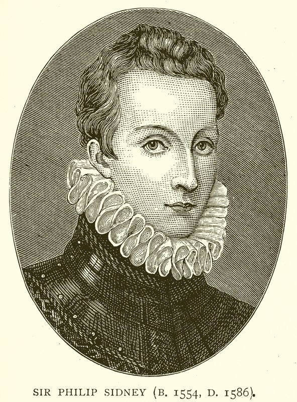 Sir Philip Sidney (D. 1554, Ö. 1586) by English School