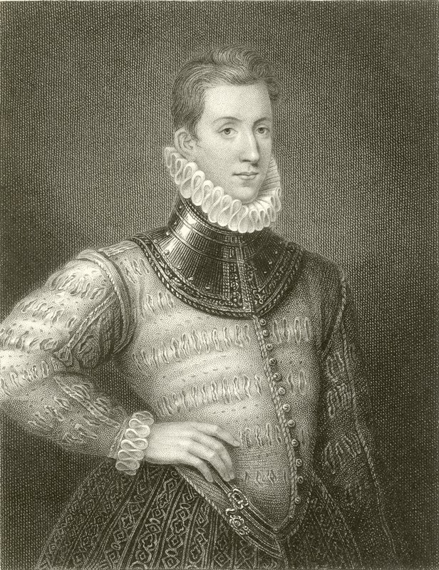 Sör Philip Sidney by English School