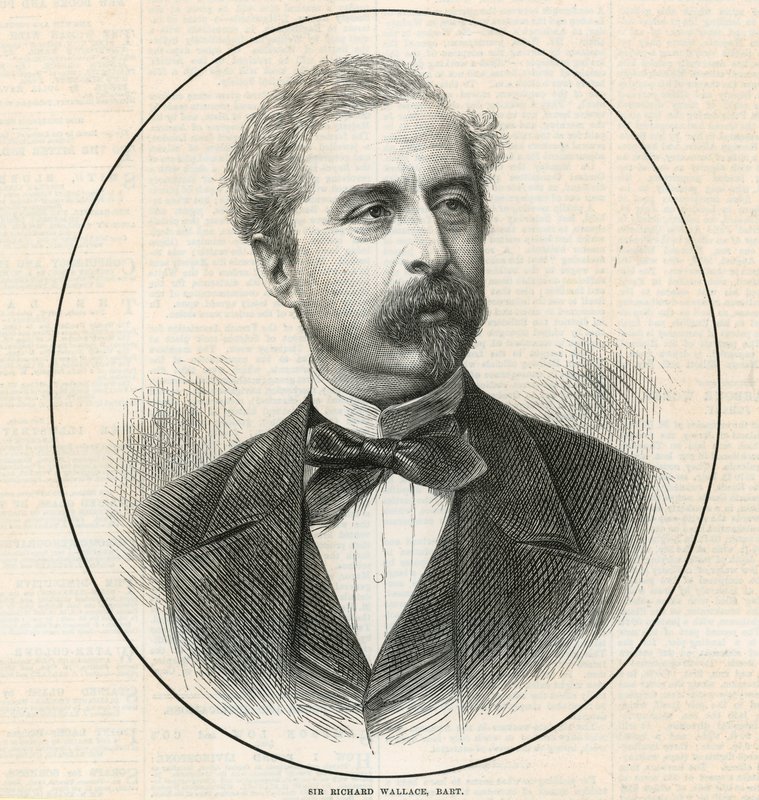 Sir Richard Wallace, sanat koleksiyoncusu by English School