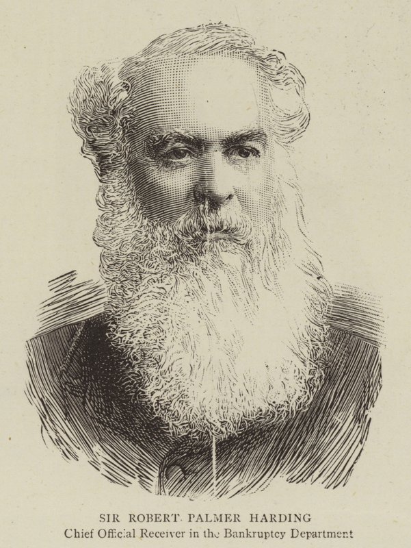 Sir Robert Palmer Harding (gravür) by English School