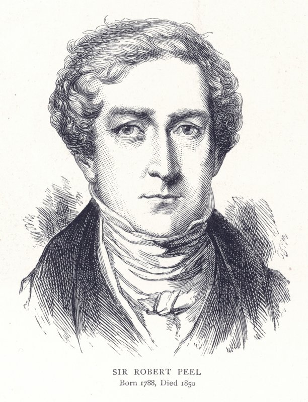 Sör Robert Peel by English School