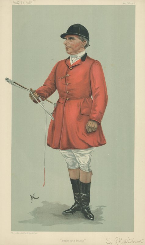 Sir Robert Rodney Wilmot, Berks ve Bucks, 5 Kasım 1903, Vanity Fair karikatürü by English School