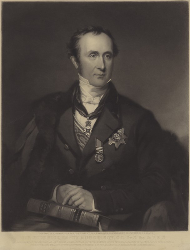 Sir Roderick Impey Murchison, İskoç jeolog by English School