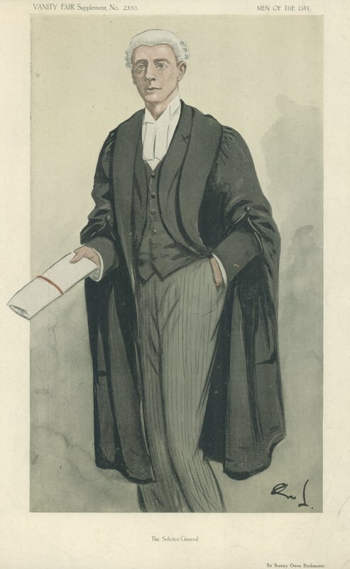 Sör Stanley Owen Buckmaster by English School