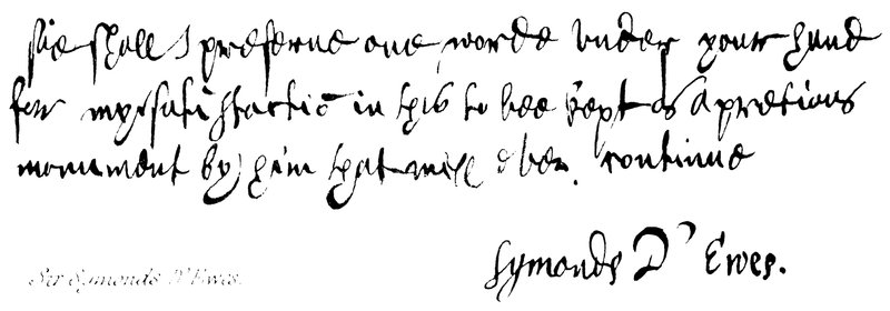 Sir Symonds DEwes by English School