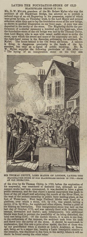 Londra Belediye Başkanı Sir Thomas Chitty, 1760