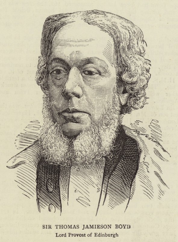 Sir Thomas Jamieson Boyd (gravür) by English School
