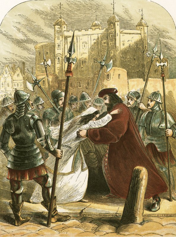 Sir Thomas More, idama giderken by English School