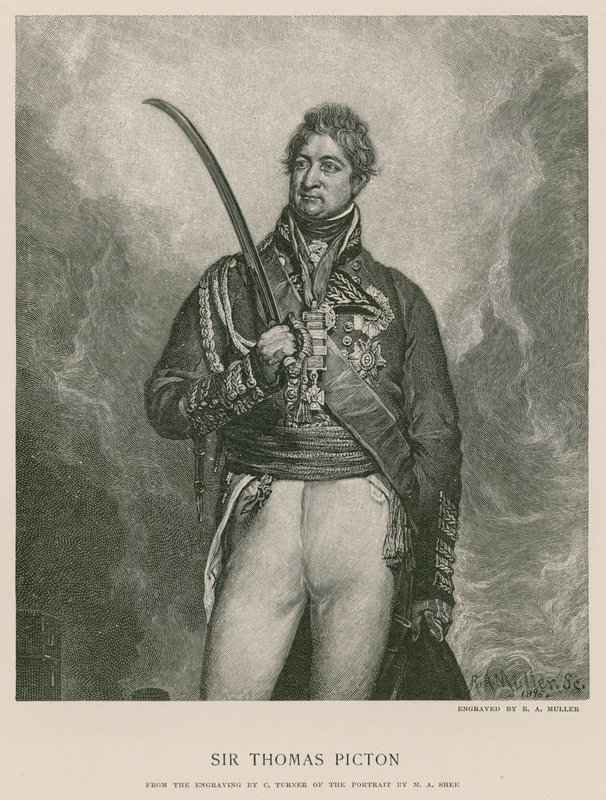 Sör Thomas Picton by English School