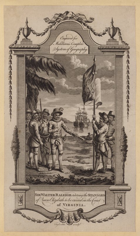 Sir Walter Raleigh, Kraliçe Elizabeth