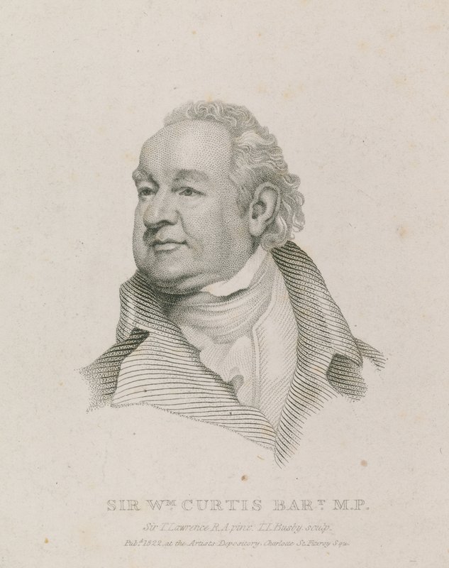 Sir William Curtis, Londra Belediye Başkanı by English School