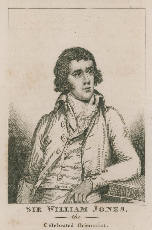 Sir William Jones, Ünlü Oryantalist by English School