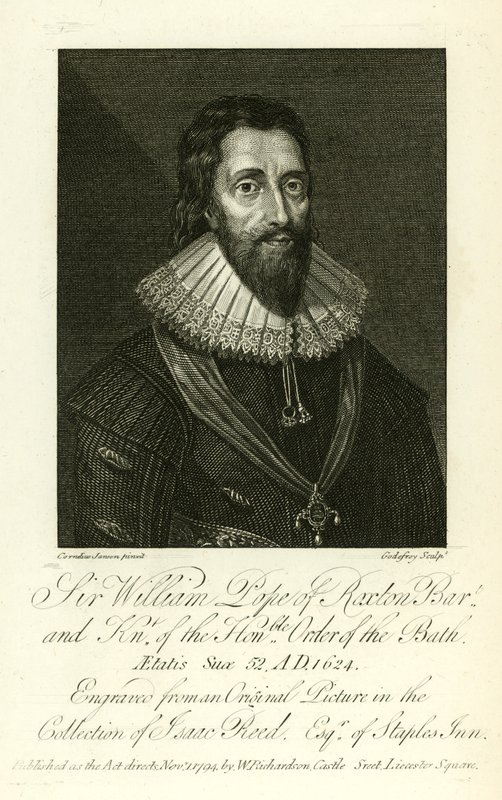 Sir William Papa by English School