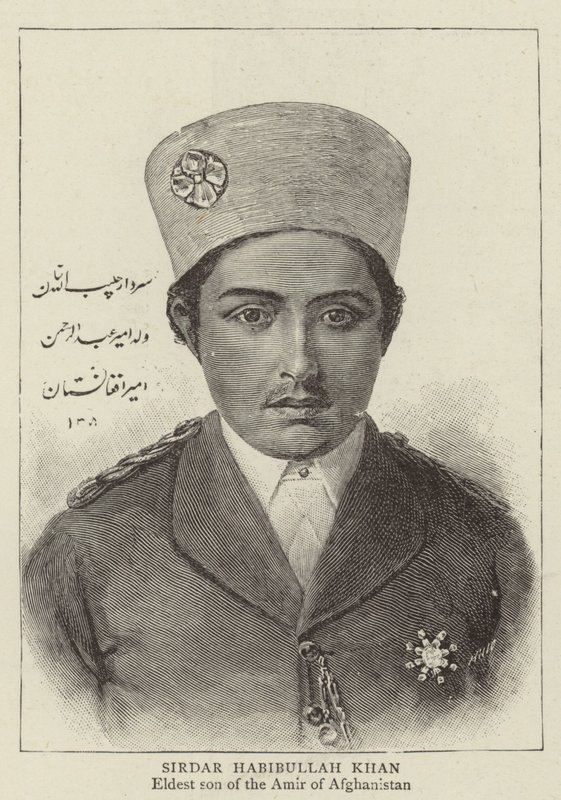 Sirdar Habibullah Han (gravür) by English School