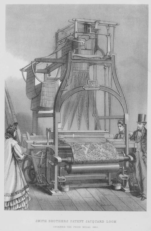 Smith Brothers Patent Jakarlı Tezgah, Ödül Madalyası 1862 by English School