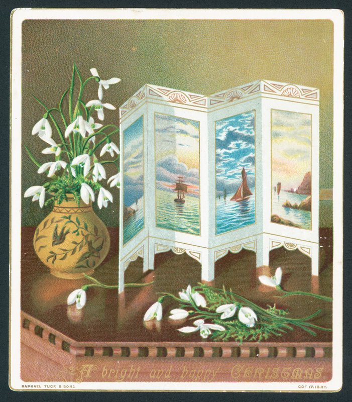 Masada Kardelenler ve Ekran, Noel Kartı by English School