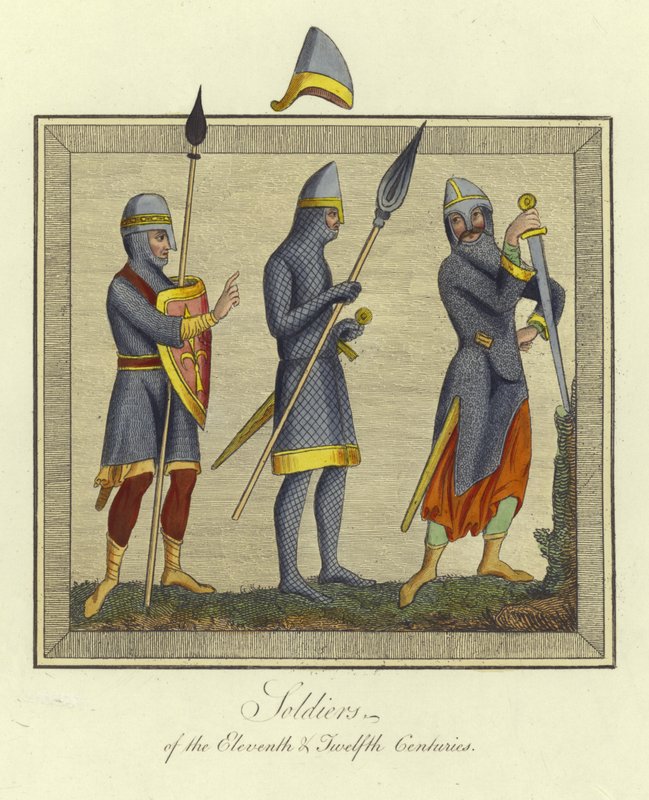 11. ve 12. Yüzyılın Askerleri by English School