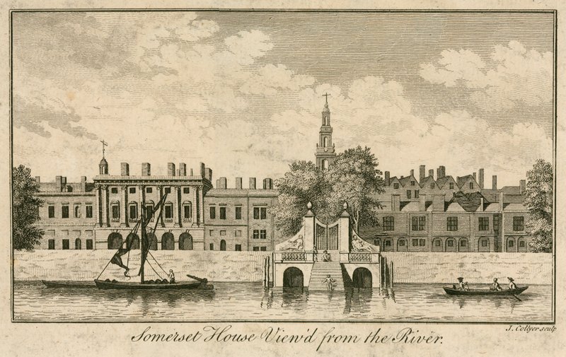 Somerset House, The Strand, Londra, Thames Nehri