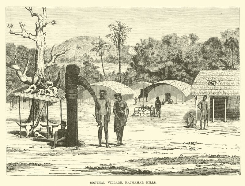 Sonthal Köyü, Rajmahal Tepeleri by English School