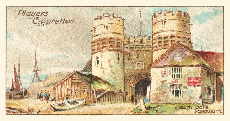 Güney Kapısı, Yarmouth (chromolitho) by English School