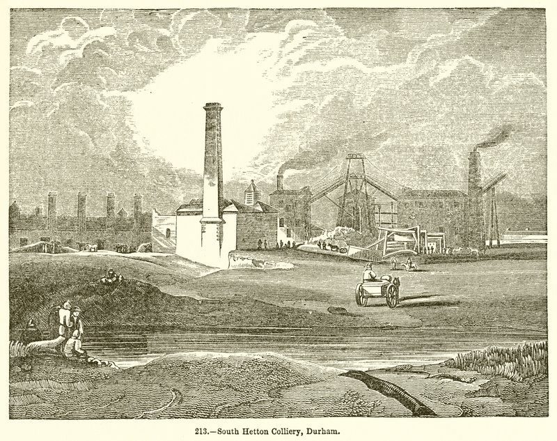 Güney Hetton kömür ocağı, Durham by English School