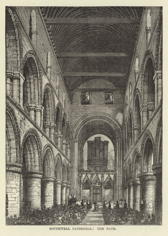 Southwell Katedrali, Nef by English School