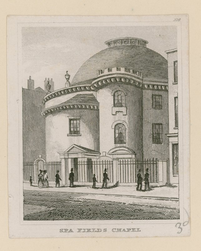 Spa Alanları Şapeli, Clerkenwell by English School