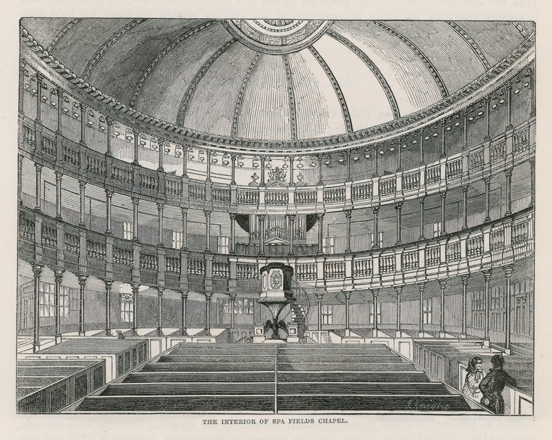 Spa Alanları Şapeli, Clerkenwell by English School