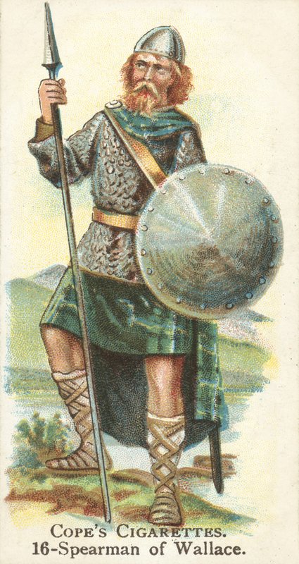 Spearman, Sir William Wallace (kromolitho) by English School