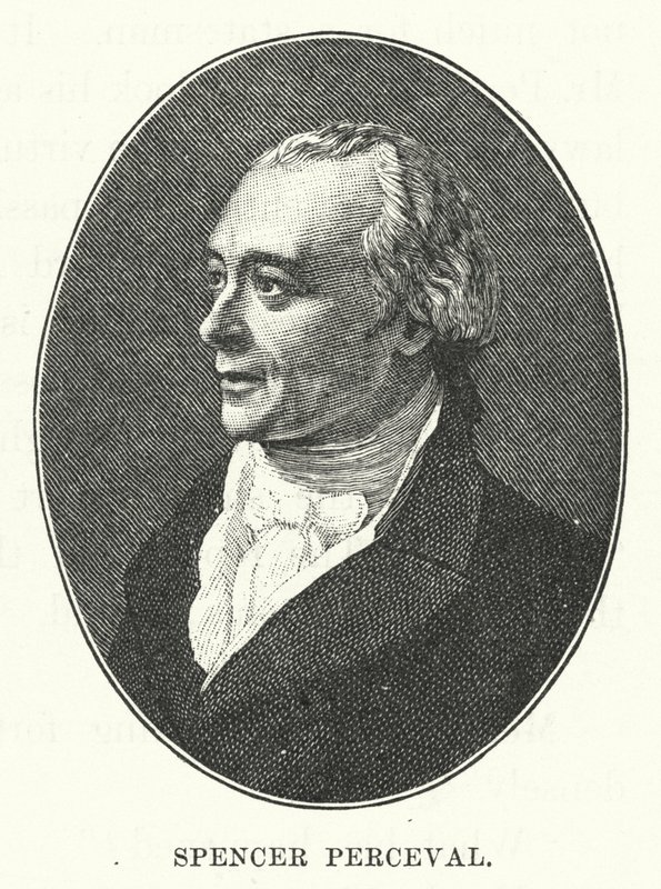 Spencer Perceval (gravür) by English School