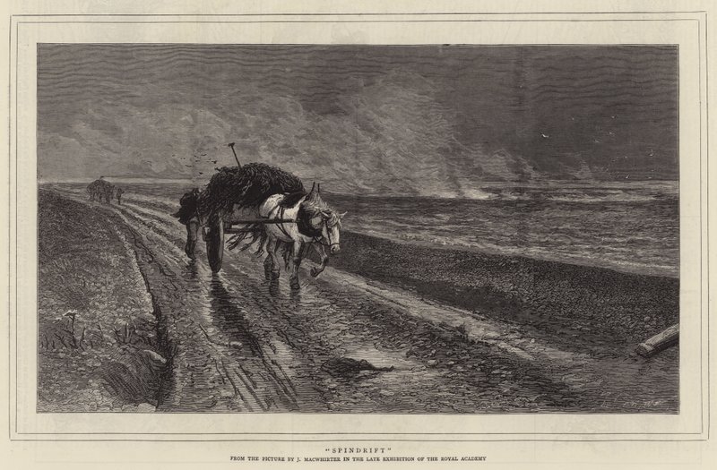 Spindrift (gravür) by English School
