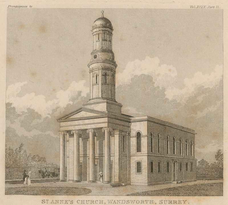 Aziz Annes Kilisesi, Wandsworth, Surrey by English School