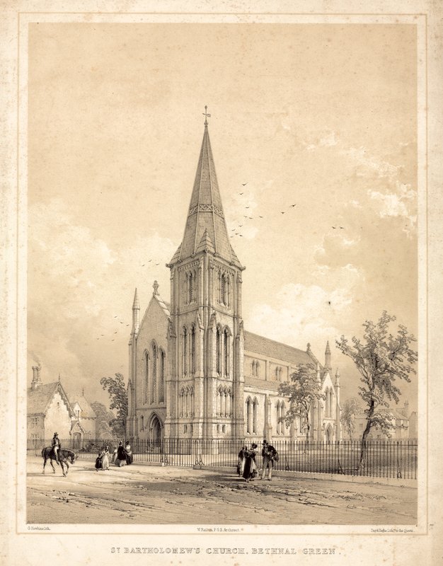 Aziz Bartholomews Kilisesi, Bethnal Green by English School
