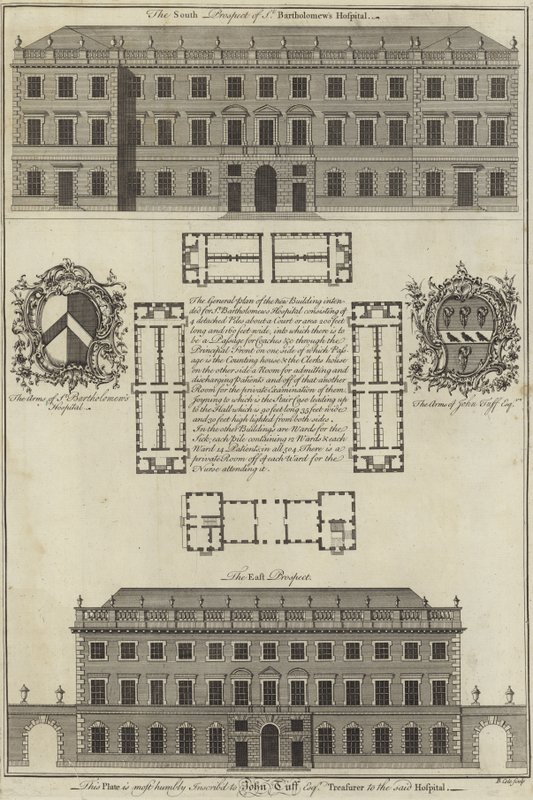 St Bartholomews Hastanesi, Londra by English School