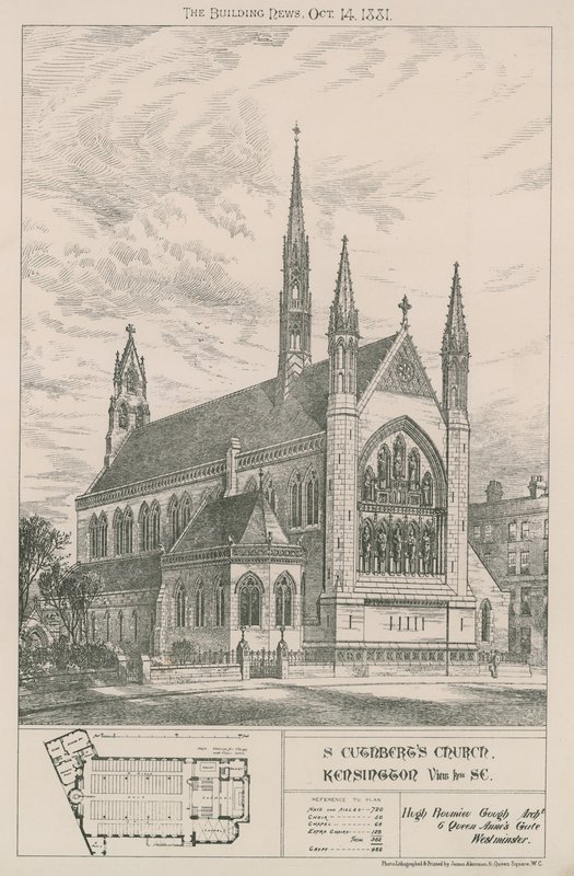 Aziz Cuthberts Kilisesi, Kensington by English School