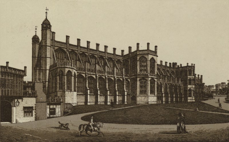 Aziz George Şapeli, Windsor (taş) by English School