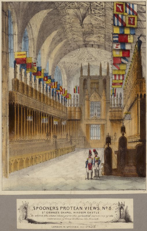 St Georges Şapeli, Windsor Kalesi by English School