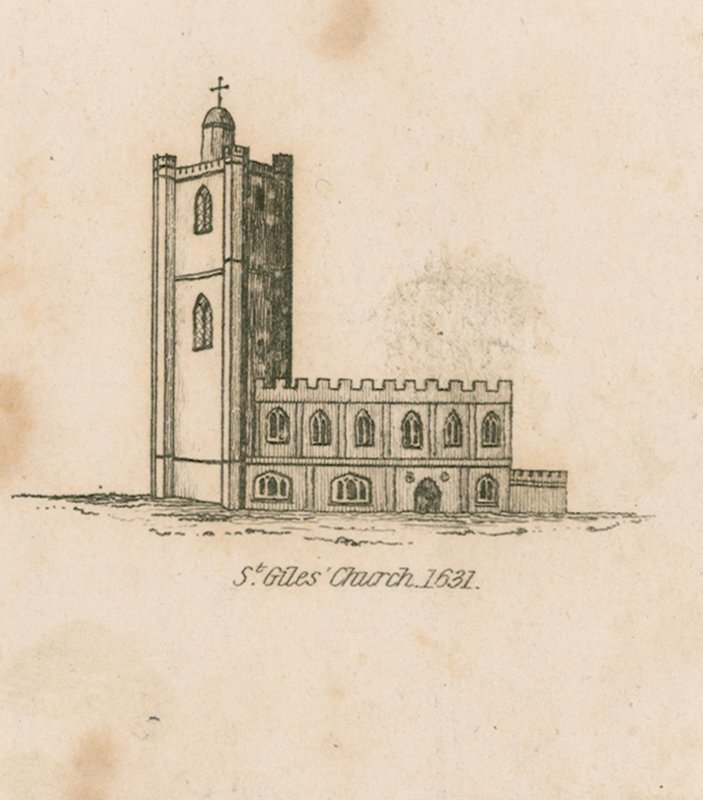 Aziz Giles Kilisesi, 1631 by English School