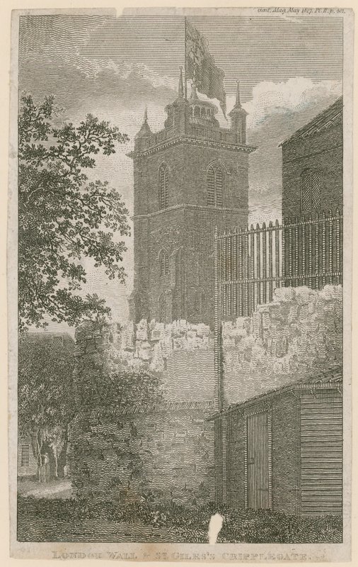 St Giles, Cripplegate, Londra by English School