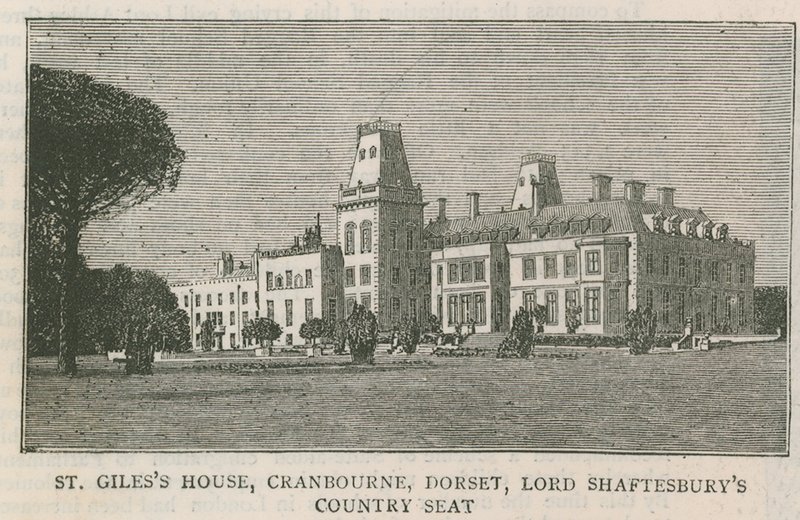 St Giles Evi, Cranborne, Dorset, Lord Shaftesbury