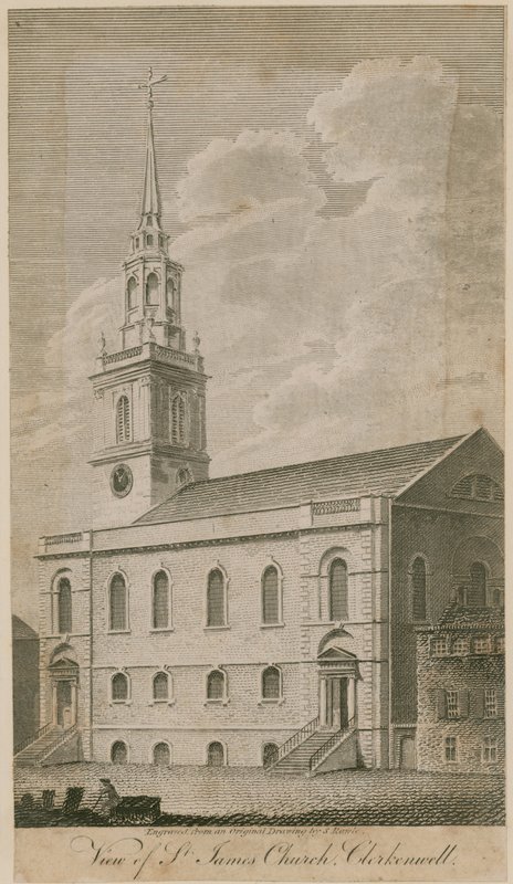 Aziz James Kilisesi, Clerkenwell by English School